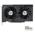 thumbnail image 2 of Gigabyte Radeon RX 6400 EAGLE 4G - Graphics card - Radeon RX 6400 - 4 GB GDDR6 - PCIe 4.0 - DisplayPort, HDMI, 2 of 10