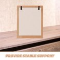 thumbnail image 2 of 1 Set Rustic Calendar Holder and Photo Display Rack Simple Installation Standing Flip Calendar Support Holder DIY Calendar Rack, 2 of 6