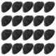 thumbnail image 1 of KAKOWELY 50Ud Pies Redondos Plásticos Para Maletas Accesorios De Repuesto Negros, 1 of 6