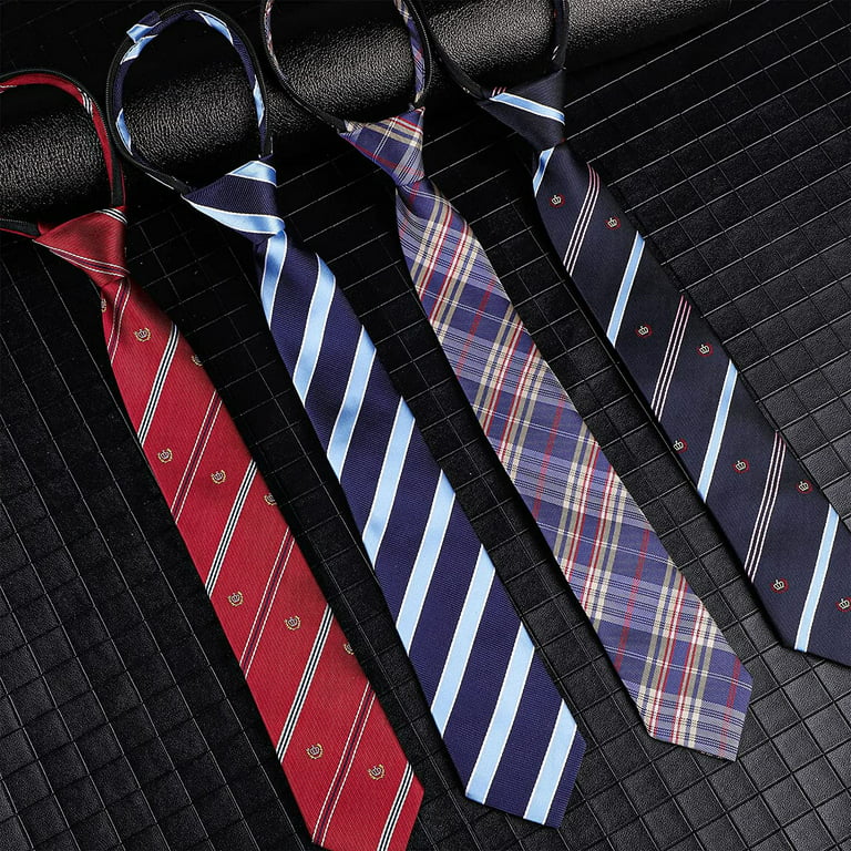 Tie Clip-on Ties Neck Strap Security Necktie Uniforms Accessory Graduation