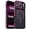Hot Pink, variant on Magnetic Two‑Color Strip Design Phone Case for iPhone 17 Pro Max, Slim Shock‑Resistant Protective Cover,Green