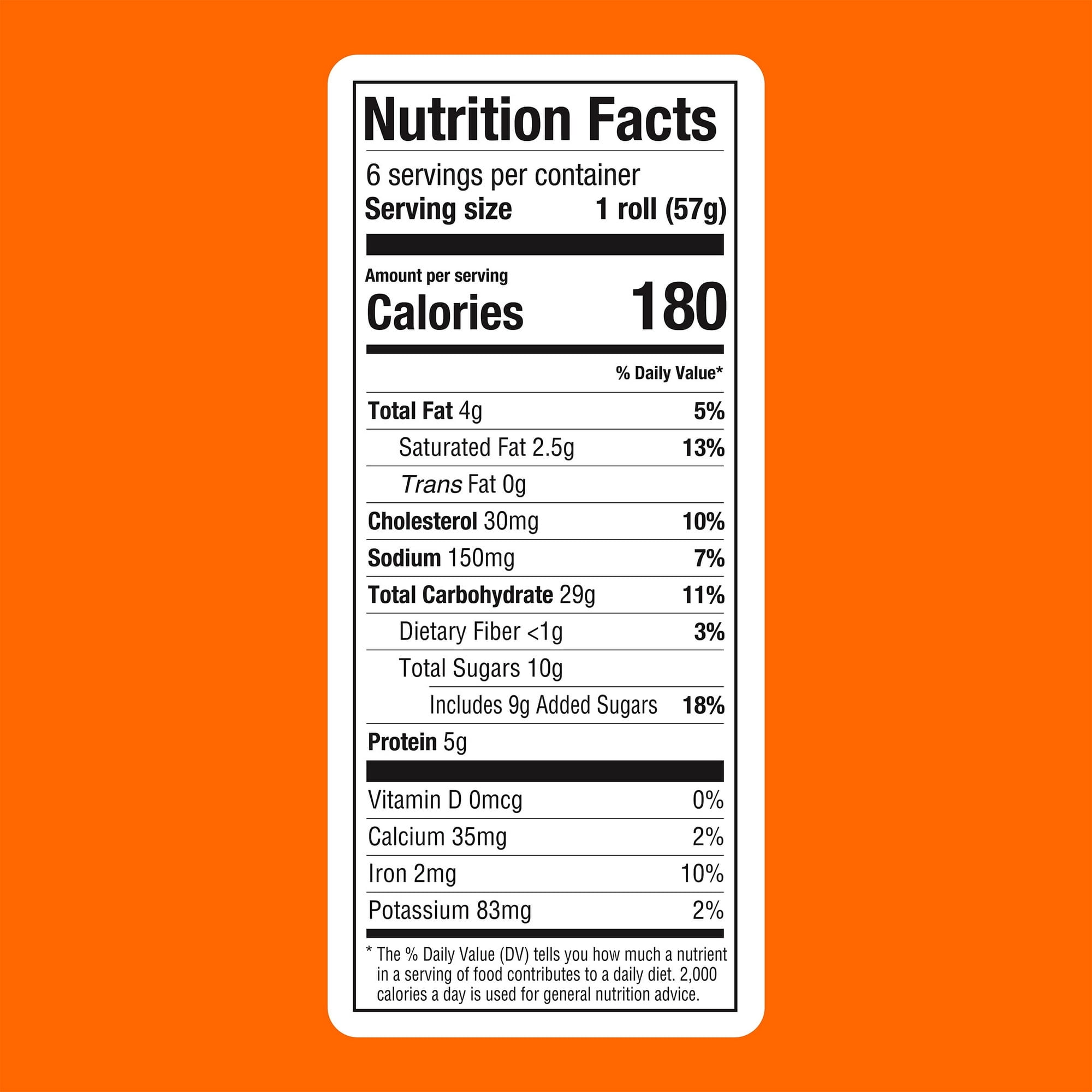 King's Hawaiian Original Hawaiian Sweet Mini Sub Rolls 6 Count, 12 oz, Shelf-Stable