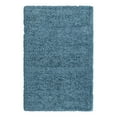 thumbnail image 3 of Unique Loom Infinity Shag Collection Area Rug - Jinko (5' 1" x 8' Rectangle Aegean Blue), 3 of 7