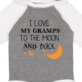 thumbnail image 4 of Inktastic I Love My Gramps To The Moon and Back Boys or Girls Long Sleeve Baby Bodysuit, 4 of 5