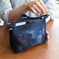thumbnail image 3 of Bolso de mano Sandnet, neceser para mujer, para guardar cosméticos, para viaje, con compartimento portátil, pequeño y moderno, 3 of 6