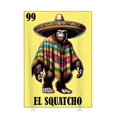 thumbnail image 2 of funny vintage 100% Pure Cotton Men'S Heat Transfer Printed T-shirtel Squatcho Funny Mexican Design T-shirt-100%, 2 of 7