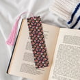 thumbnail image 4 of Kdxio Red Rose Flower Print Metal Tassel Bookmarks,Perfect Gift for Art Lovers and Bookworms Metal Bookmarks for Women, 4 of 8
