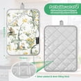 thumbnail image 6 of Yayeee Pot Holders Kitchen Heat Resistant with Pockets 7"x9.8" Cotton Oven Cooking Hot Pads, Watercolor Forest Animals, 6 of 7