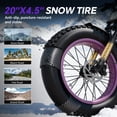 thumbnail image 5 of DRIFT.SLIDE Electric Bike for Adults, Full Suspension E Mountain Bike,1500W Peak Motor,20"×4.5" Fat Tire, 48V/22AH Removable Battery, UL2849, 5 of 10