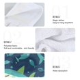 thumbnail image 2 of Yayeee Kitchen Hanging Hand Towels Set of 2 with Loop Bathroom Absorbent Tie Towel, Sharks Pattern, 2 of 7