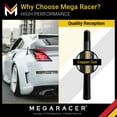 thumbnail image 7 of Mega Racer Universal 5" Carbon Fiber Antenna – Short Stubby Replacement for Cars and Trucks - Pack of 1, 7 of 7