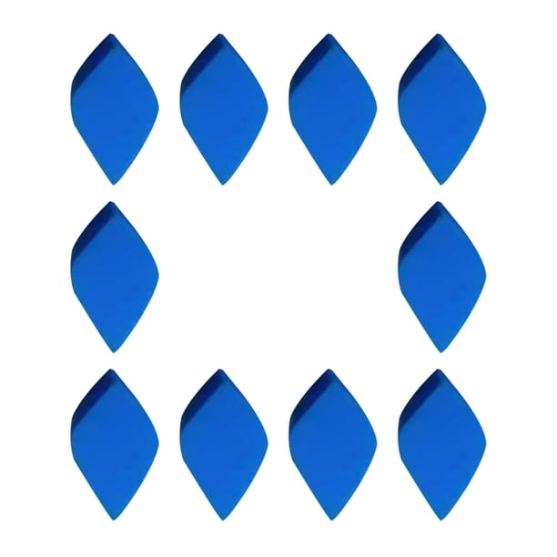 10 esponjas reutilizables para pintar el cuerpo de niños y adultos. bloque azul