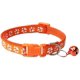 thumbnail image 3 of Paquete de 2 huellas y collar reflectante para gatos con cascabel Collar básico para perros y gatos Hebilla Collar ajustable de poliéster para perros y gatos o cinturones de seguridad Xemadio WMZL-635-5, 3 of 3