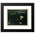 thumbnail image 2 of Edvard Munch 18x15 Black Modern Framed Museum Art Print Titled - Melancholy III (1915-1917), 2 of 5