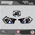 thumbnail image 3 of Kalair GFX Graphics Kit for Suzuki RM250 (1999-2000) Division Series, 3 of 5