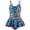 Light Blue, variant on Baby Girls' Swimwear Bathing Suit Fish Scale Swim Dress for Girls Hawaiian Skirted Bathing Suit Summer 1Piece Swimwear 7-8 Years