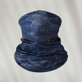 thumbnail image 3 of JoveMarine Summer UV Face Mask Sun Protection - Fishing Neck Gaiter Camouflage Breathable Dustproof for Biking Running Camping Lightweight Bandana Men Face Protection,Navy, 3 of 6