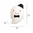 thumbnail image 3 of Halloween Squishy Ghost Shape Slow Rising Toys, Soft PU Foam Squeeze Fidget Toys for Adult Desk Stress Relief Sensory Play, 3 of 8