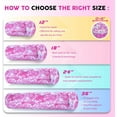thumbnail image 3 of Yes4All 18inch Exercise Foam Roller EVA Unicorn Marbled, 3 of 7