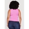 thumbnail image 4 of Women's Plus Size Seamless Scoop Neck Tank Top, 4 of 4