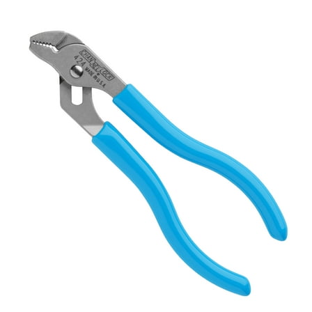 CHANNELLOCK 4.5-inch Straight Jaw Tongue & Groove Pliers, .5-inch Jaw Capacity, Made in USA (424)