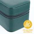 thumbnail image 4 of FRCOLOR storage box Classic Business Style Watch Storage Holder Unique Watch Storage Container,3.94"X3.15"X3.15", 4 of 4