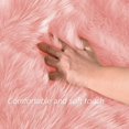 Natural Sheepskin Rug – 2x6 Feet, 2.5 Inch Pile, Gold Color, Hypoallergenic With Anti-Skid Back