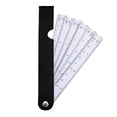 thumbnail image 1 of Multipurpose Engineering Ruler Fan Shaped Portable Metric Ruler with Ergonomic Handle, Folding Calibration Measuring Drawing Tool, for Architect Tailor Engineer, 1 of 6