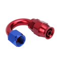 thumbnail image 1 of AN8 Hose End Fitting Swivel Aluminum Alloy Adapter for Oil Cooling to Oil Pipe, 1 of 3