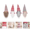 thumbnail image 3 of 4 sombreros navideños para botellas de vino tinto, muñecos sin rostro, decoraciones para botellas, suministros navideños, 3 of 7