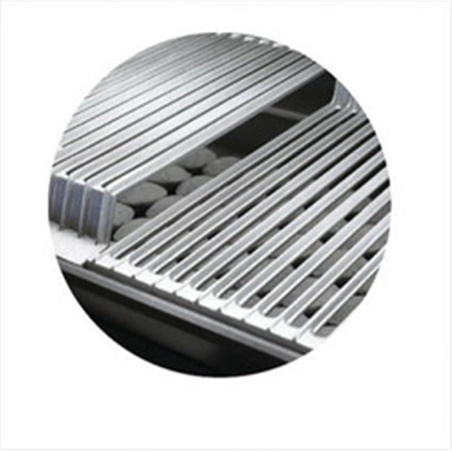 Brinkmann Gas Smoker Chrome Plated Cooking Grate 12 3/8" X 12 3/4" Round Front 
