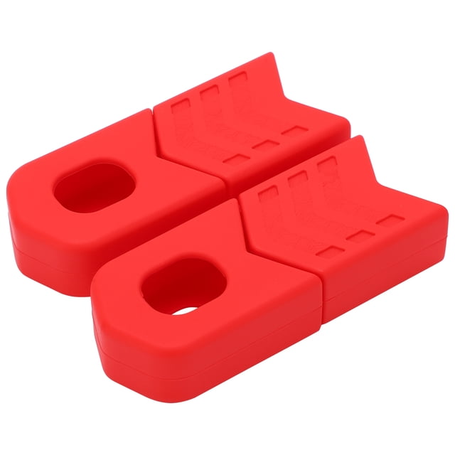 Bike Crank Boot Protector, Mountain Bike Crankset Protector Professional For Protect And Style Your Cranks For Mountain Bike Red