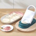 thumbnail image 2 of 2 in 1 DIY Dumpling Skin Maker Easy Cleaning Durable Kitchen Tool for Wontons Fruit Pie - Orange, 2 of 6