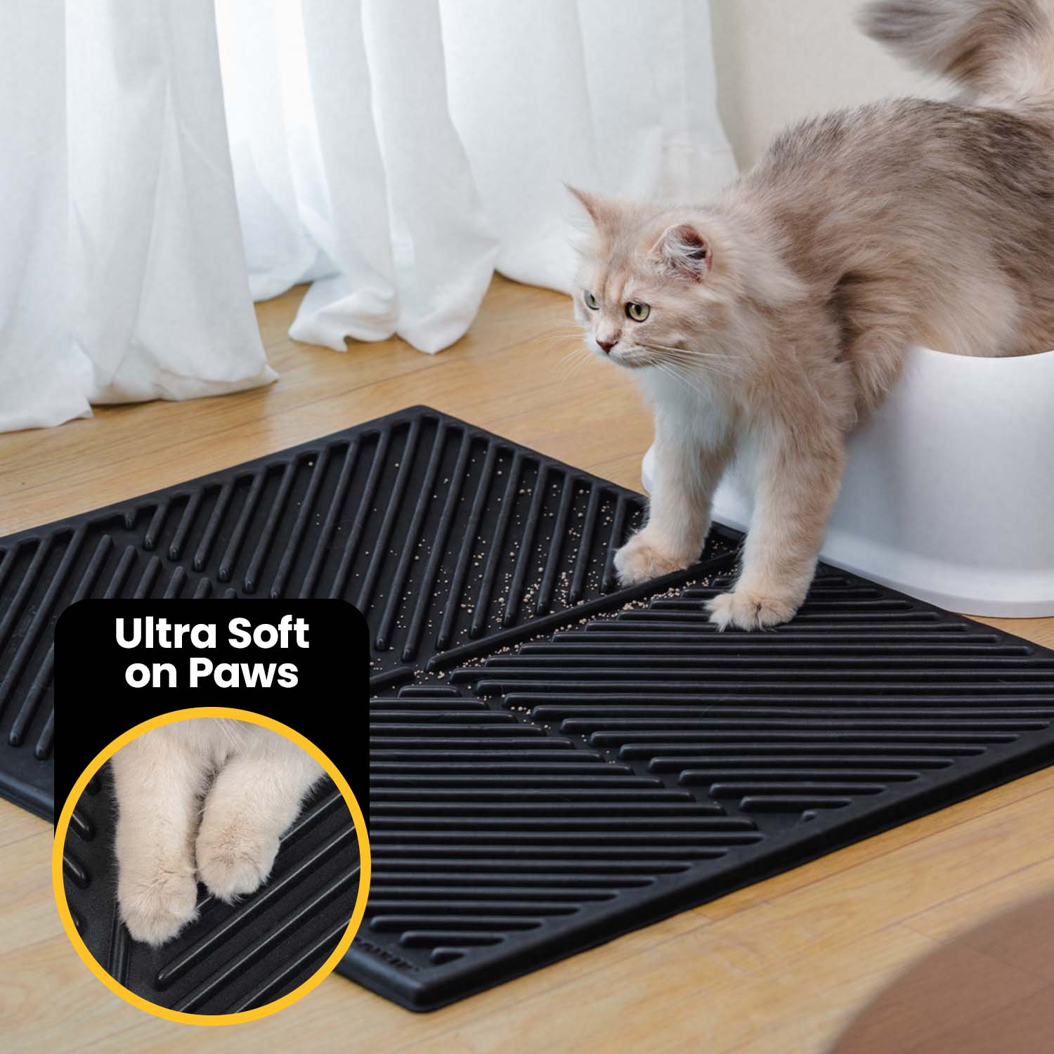 magic cat litter mat