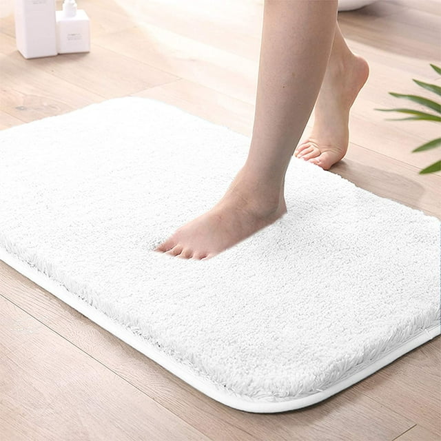 Bath Mats Non Slip Bathroom Mats Shower Mat Absorbent Bathroom Rug Small Rug Door Mat Inside Kitchen Rugs Carpet Mat for Bathroom Bedroom Kitchen Entrance