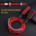 thumbnail image 2 of 3m Saltar Saltar Cuerdas Cable Velocidad Ajustable Crossfit Plástico Grueso Doble Cojinete Saltar Cuerda Deportes Equipos De Fitness,11 Feliz Sencillez, 2 of 4
