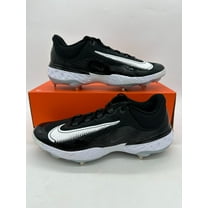 Nike Alpha Huarache Elite 4 Men's size 15 Low Black Baseball Cleats DJ6521 001