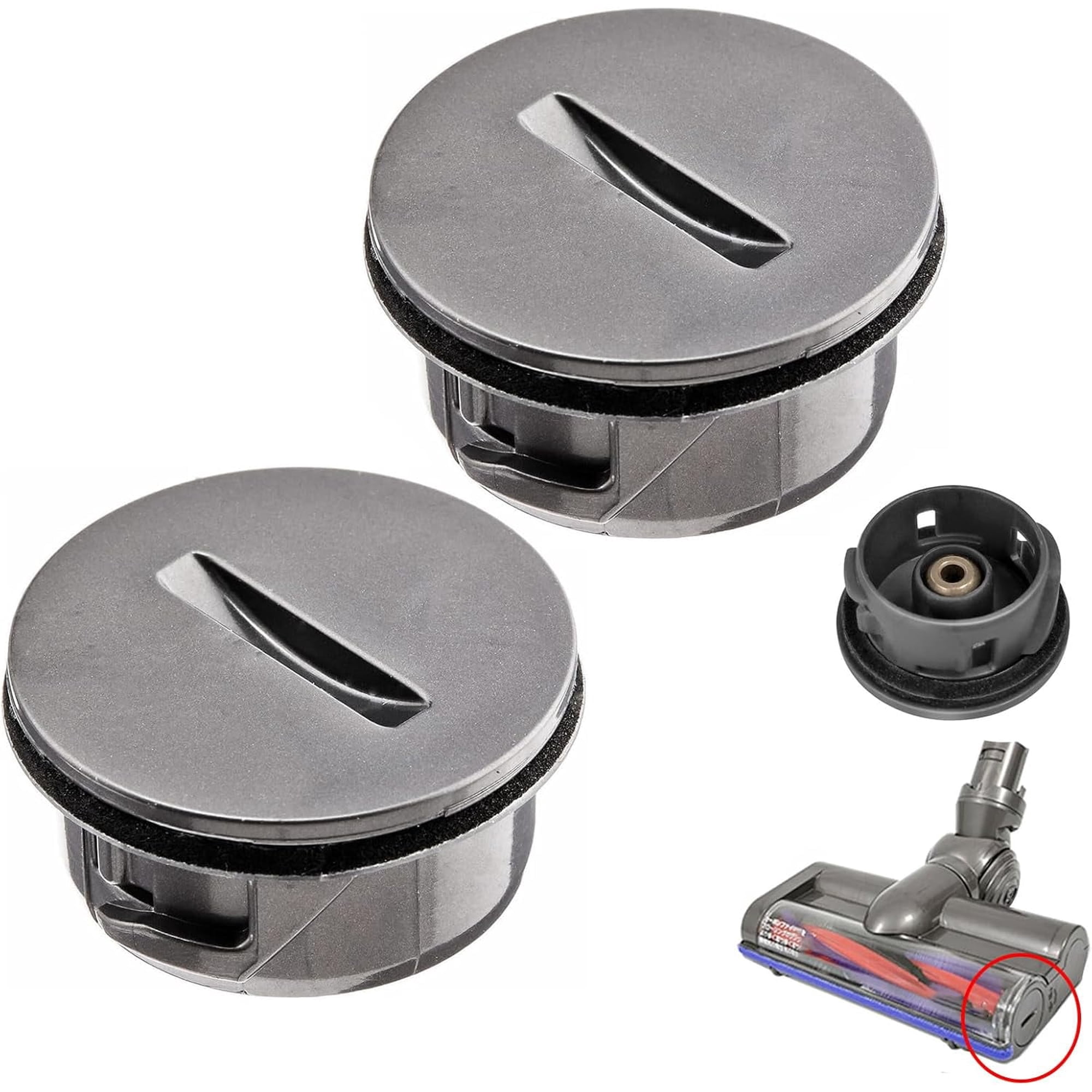 2 pieces Replacement accessories Roller brush attachment for Dy*son V6 / DC59 / DC62 / SV03 / SV073 cordless vacuum cleaner Spare parts