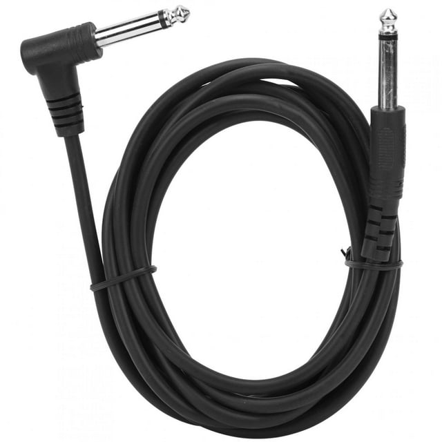 Guitar Audio Cable, Stable Performance 90 Degree Right Angle Connector Durable And Long Service Life Guitar Cable, For Bands Electric Guitar