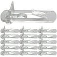 thumbnail image 3 of Etereauty 30-Pack Clear Plastic Shelf Pins Locking Shelf Support Pegs Clips for Cabinet and Furniture Shelving, 3 of 11