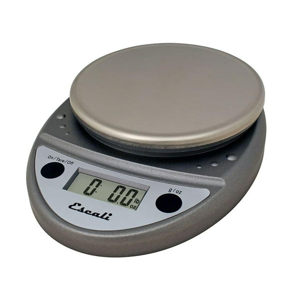 San Jamar SCDGP11M Balance Alimentaire/cuisine Numérique Ronde Professionnelle, Capacité de 11 lb, Métallique