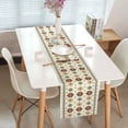 thumbnail image 2 of Aztec Table Runners, Rustic Southwest Table Runners for Coffee Dining Geometric Print Tribal Desk Flag Decor 13 X 72 inch, 2 of 5