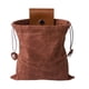 thumbnail image 3 of Bolsa multiusos para recolectar frutas, ideal para viajes. Riñonera con cordón ajustable. marrón, 3 of 8