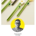 thumbnail image 3 of Vwrxbz Glass Coffee Stirring Spoon Long Handle Sunflower Design Reusable Cocktail Stirrer for Iced Coffee, 3 of 9