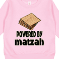 thumbnail image 3 of Inktastic Funny Passover Powered by Matzah Toddler Sweatshirt, 3 of 4