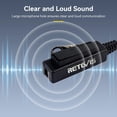 thumbnail image 3 of Auricular Walkie Talkie Retevis Covert Tube con micrófono Motorola, 3 of 9