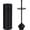 Black, variant on Toilet Plunger with Holder for Bathroom, Multi Drain Suitable Also for Bathtubs, Quick Dry, Black