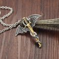 thumbnail image 2 of INS Vintage Style and Dragon Necklace for Men Fashion Pterodactyl Warrior Stainless Steel Jewelry Charm Party Accessories, 2 of 5
