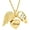 Gold-Mom, variant on Angel Wing Heart Urn Necklace for Ashes Cremation Jewelry Heart Urn Necklaces for Ashes Memorial Keepsake Pendant for Women Men for Mom / Dad