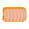 thumbnail image 1 of Dsscvnef 6 in 1 Sausage Machine DIY Making Hot Dog Handmade Ham Silicone Food Machine Kitchen Cooking Gadgets Easy to Use Food Cake Pans for Baking Oven Sheet, 1 of 2